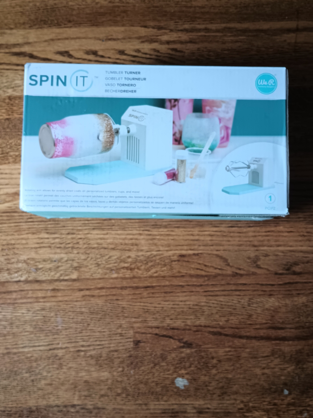 We R Memory Keepers Spin It Motorized Rotary Drying Tool 1 Pc.
